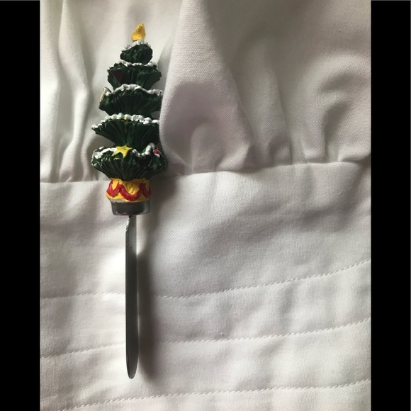 Rare Vintage 1970’s Christmas Tree butter Knife - Picture 3 of 4